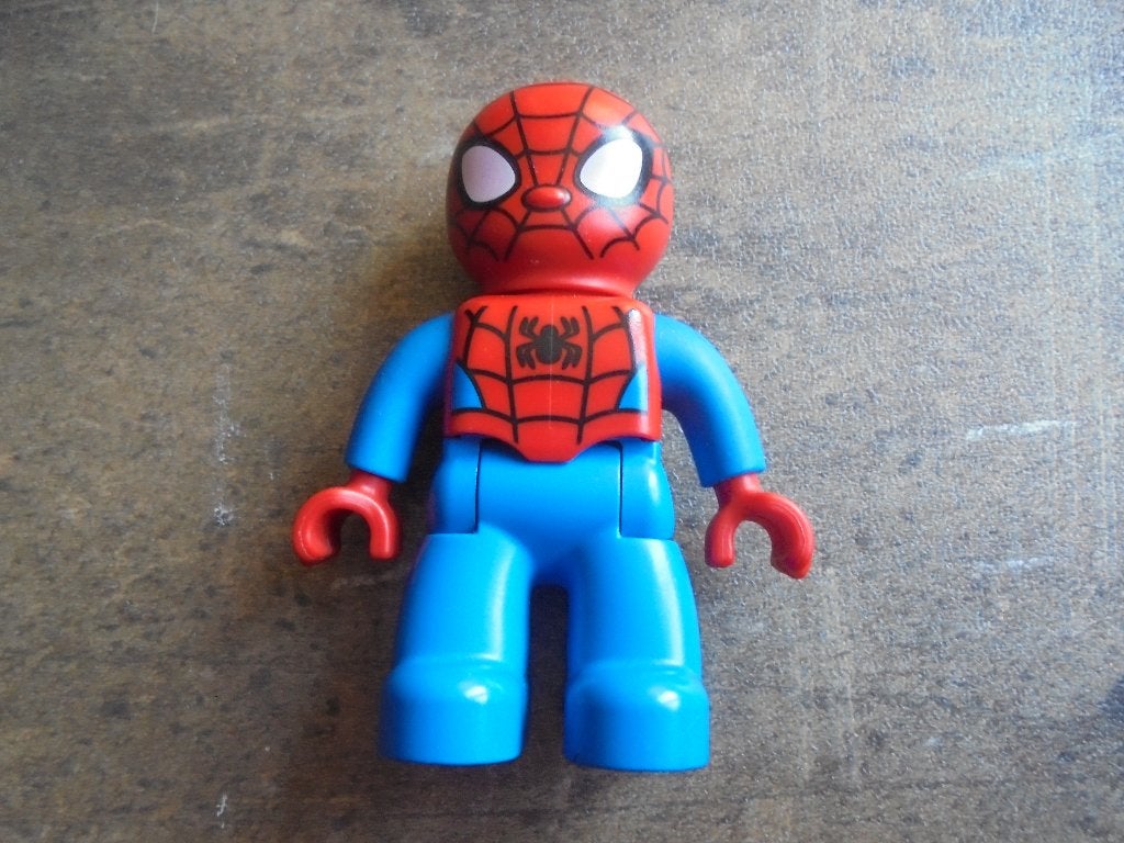Lego Duplo Super Heroes Figure Spider-Man (zie foto's), Kinderen en Baby's, Speelgoed | Duplo en Lego, Ophalen of Verzenden, Gebruikt