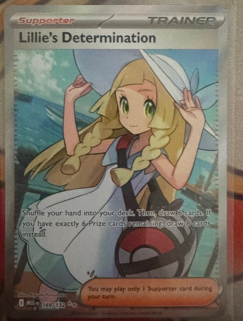 Lillie’s Determination, Hobby en Vrije tijd, Verzamelkaartspellen | Pokémon, Ophalen of Verzenden, Zo goed als nieuw