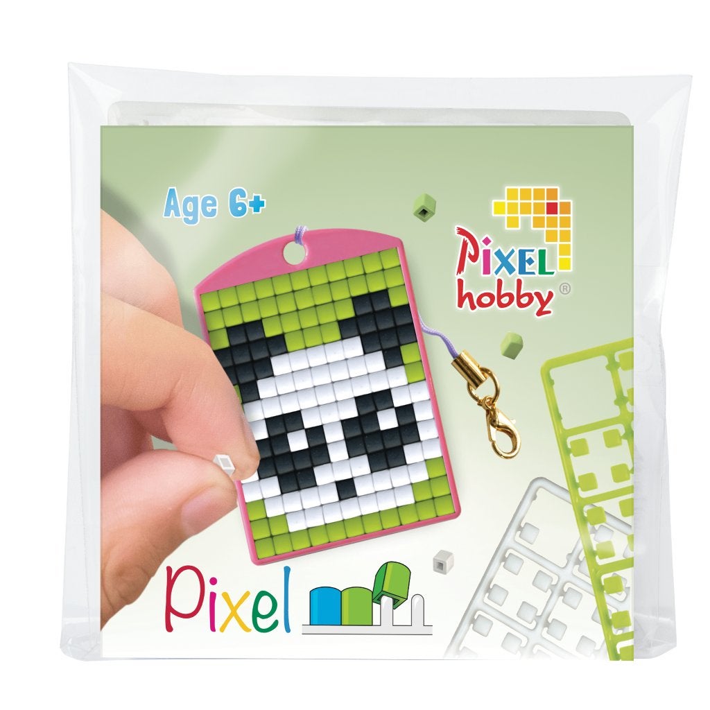 Pixelhobby medaillon startset panda sleutelhanger 23101, ., Dieren, Nieuw, Ophalen of Verzenden