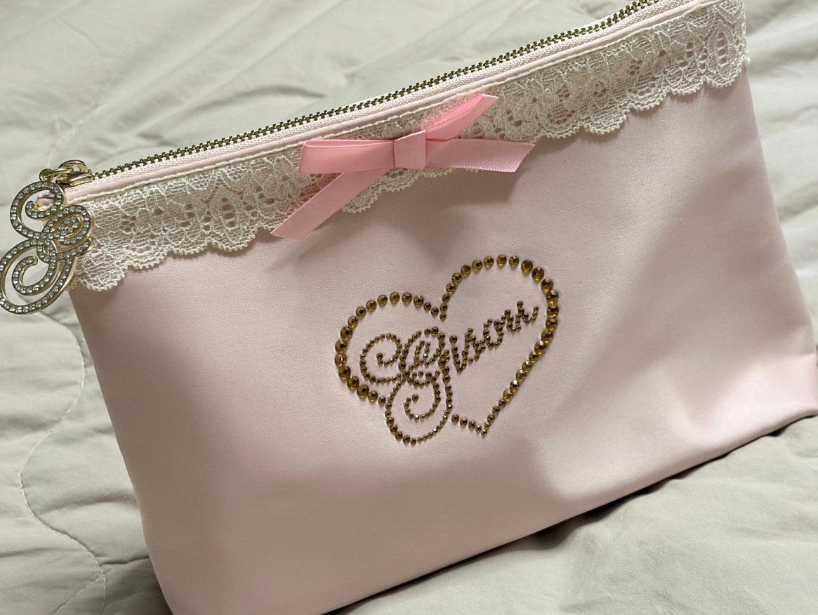 Gisou pouch/toilettas/tasje met charm nieuw! Inc.verzenden, Verzenden, Nieuw, Roze, Dame