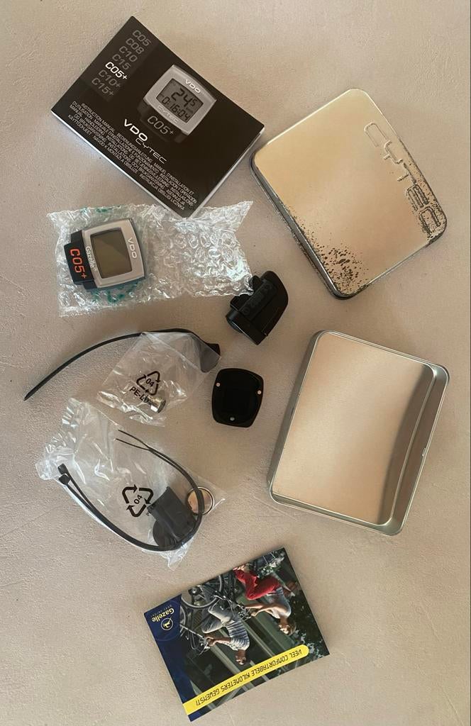 VDO CYTEC CO5+ Draadloze Fietscomputer - Nieuw in doos, Fietsen en Brommers, Fietsaccessoires | Fietscomputers, Ophalen of Verzenden