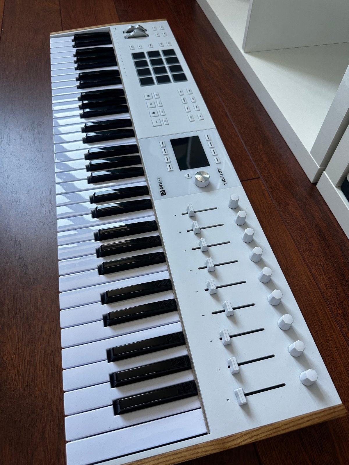 Arturia KeyLab 61 MK3 MIDI-keyboard, 61 toetsen, Zo goed als nieuw, Aanslaggevoelig, Ophalen