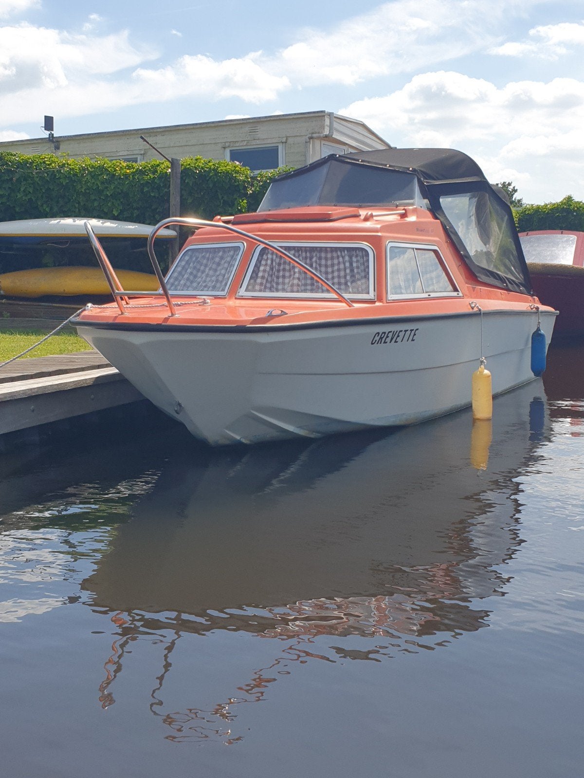 GERESERVEERD Microplus met Yamaha 9.9 PK 4-takt incl.traile, Ophalen, Overige merken, Gebruikt, Kajuitboot