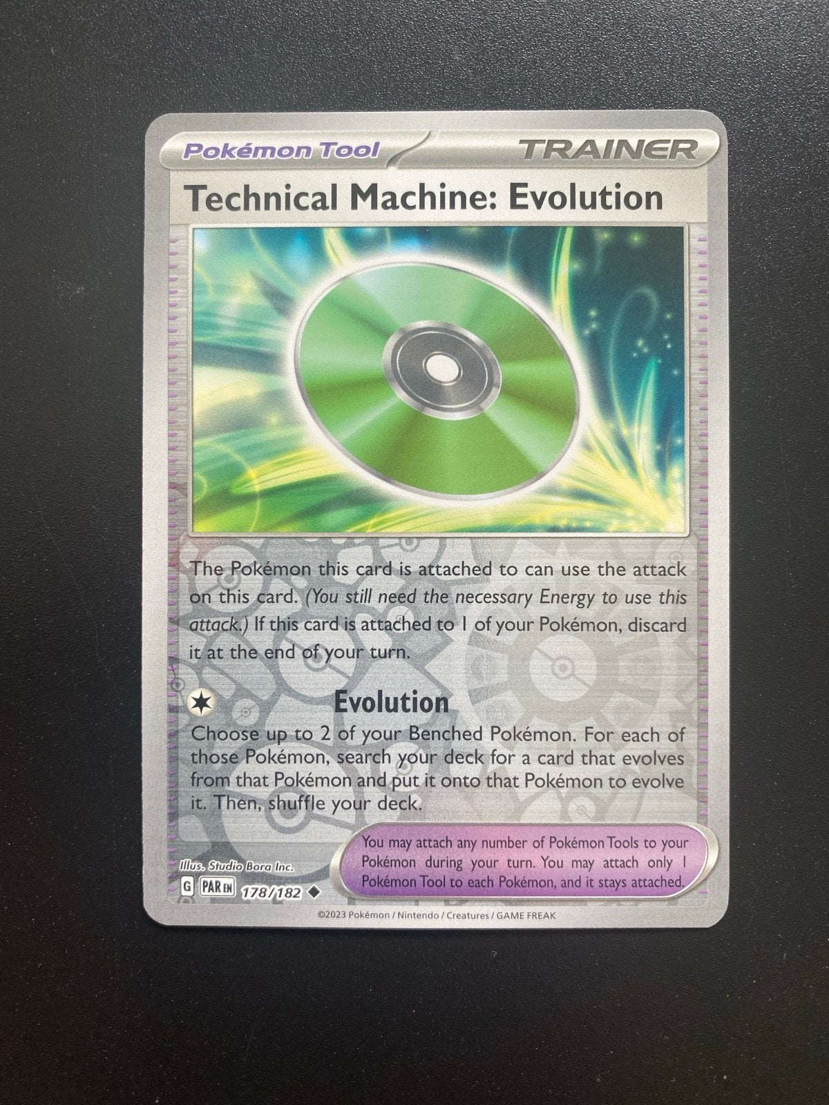 Technical Machine: Evolution 178/182 Rev. Holo Paradox Rift, Ophalen of Verzenden, Zo goed als nieuw, Losse kaart, Foil