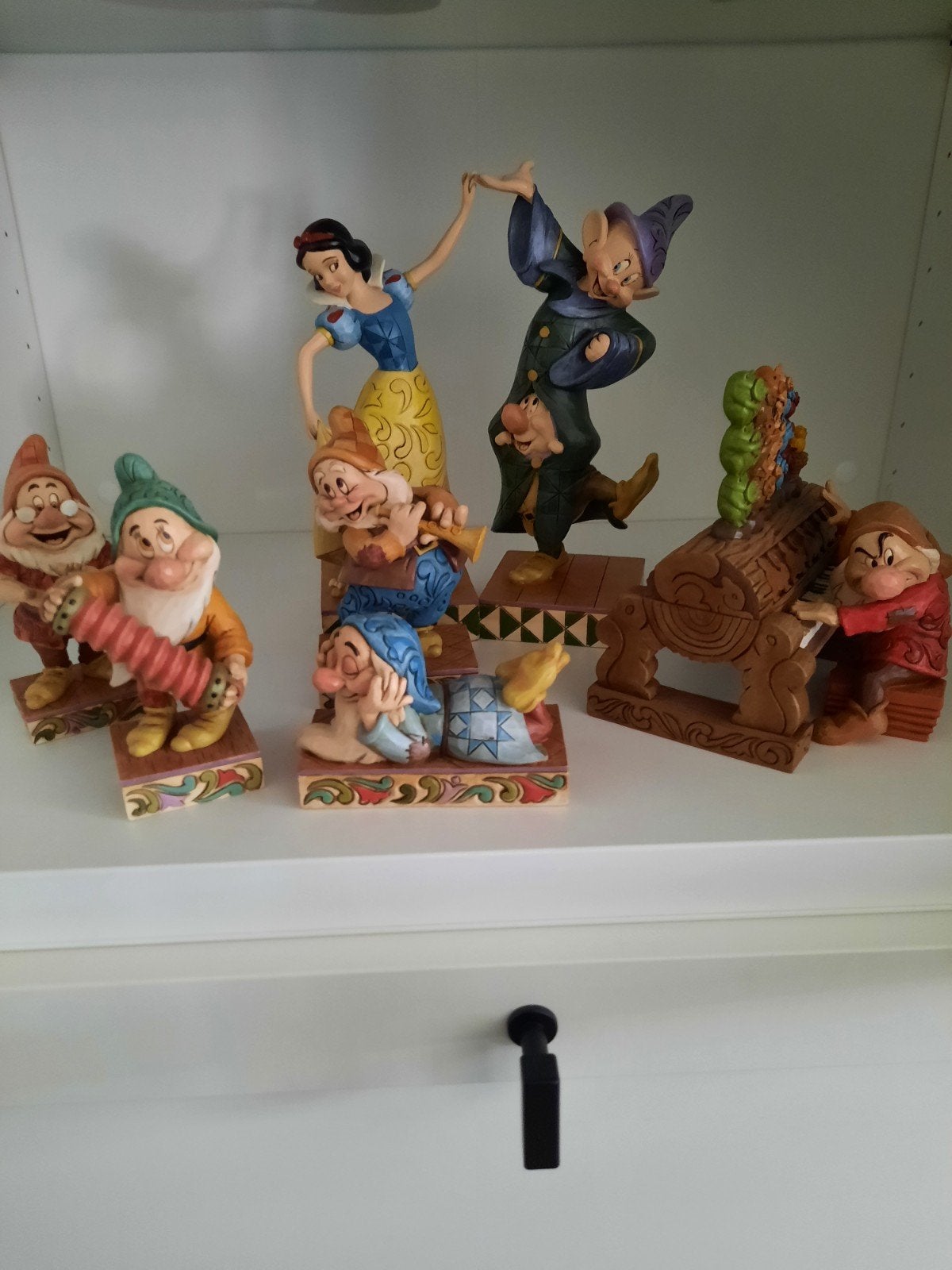 Disney traditions Sneeuwwitje en de zeven dwergen dansen, Verzamelen, Disney, Ophalen, Sneeuwwitje of Doornroosje, Zo goed als nieuw