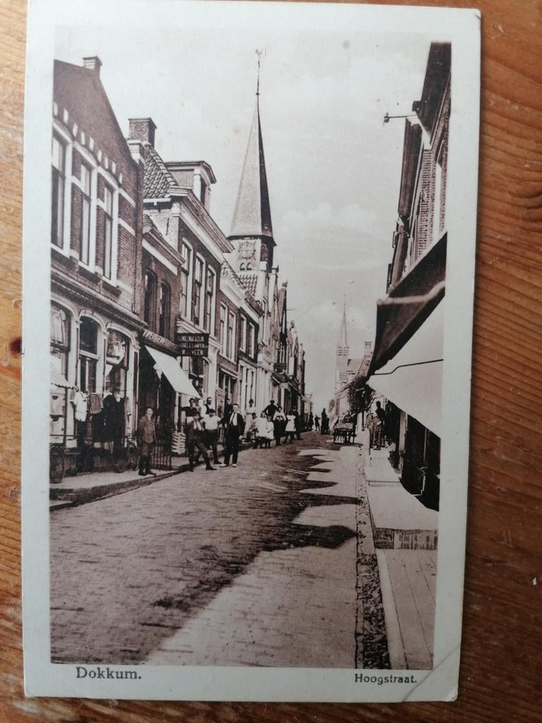 Dokkum Hoogstraat, Ophalen of Verzenden