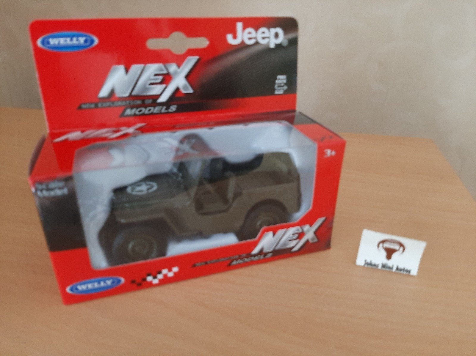 Willys Jeep 1941 van Welly 1:32, Overige merken, Auto, Nieuw, Ophalen of Verzenden