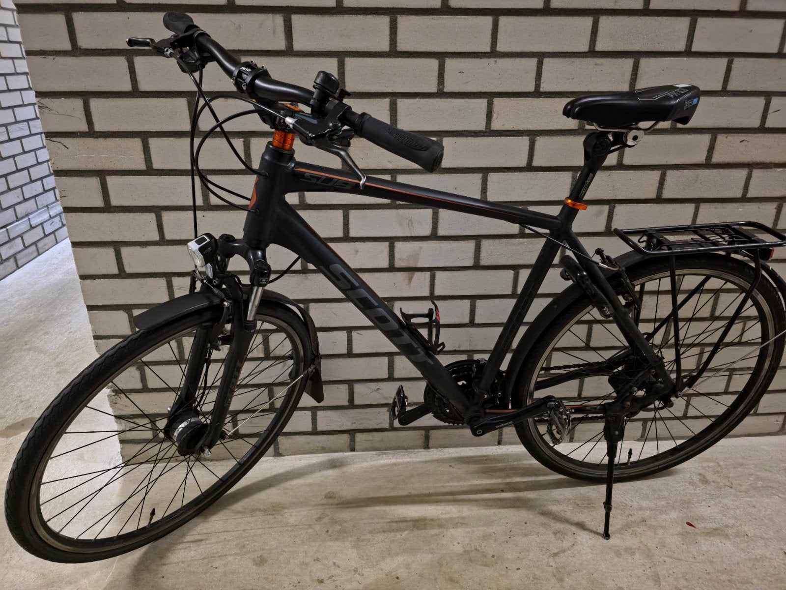 Scott Sub Cross 40 Herenfiets, Fietsen en Brommers, 28 inch, Velgrem, Zo goed als nieuw, 57 tot 61 cm