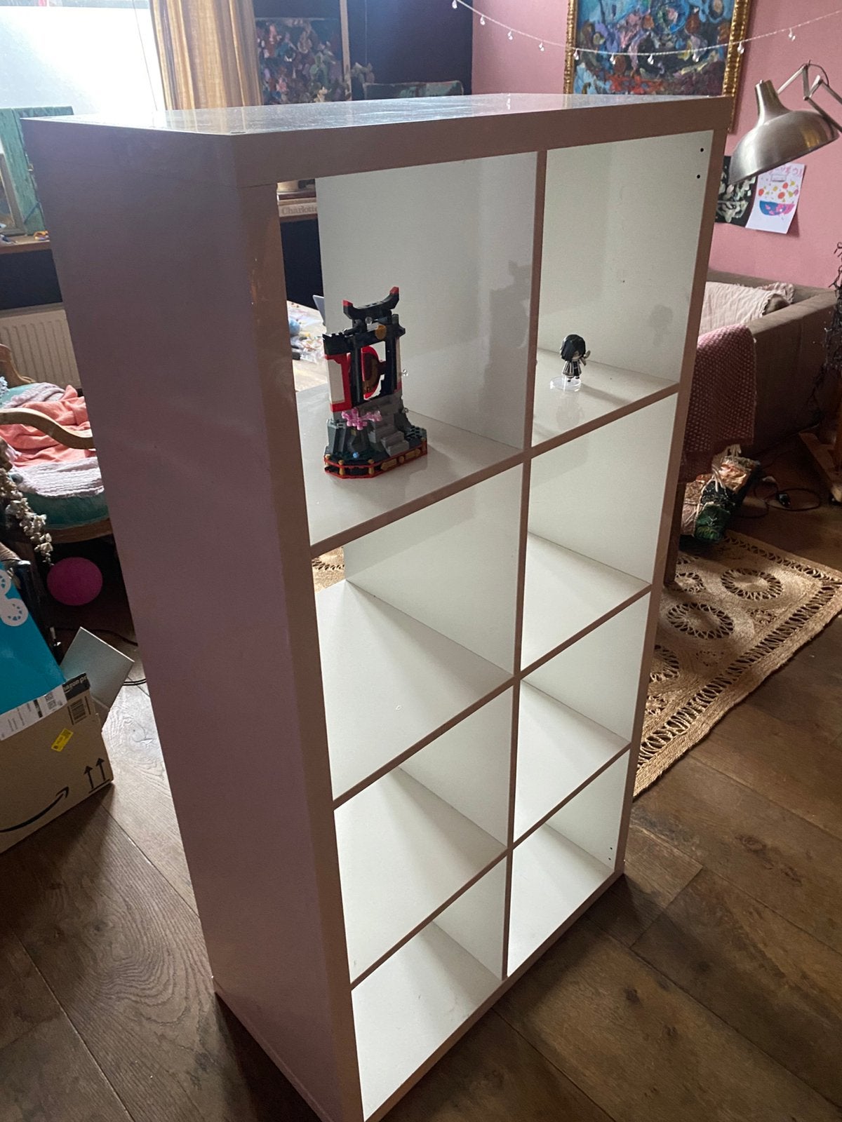 IKEA Kallax 8 vakken wit - gebruikt, Ophalen, Gebruikt, 100 tot 150 cm, 50 tot 100 cm