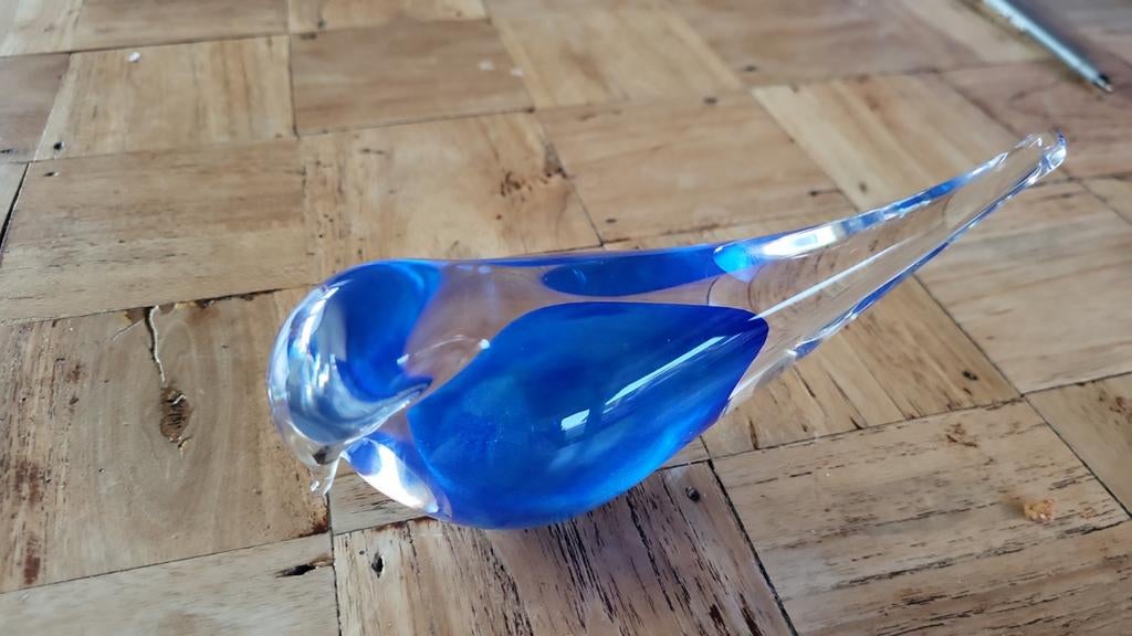 Pfeiffer Kristallen Vintage Vogel, Antiek en Kunst, Antiek | Glas en Kristal, Ophalen of Verzenden