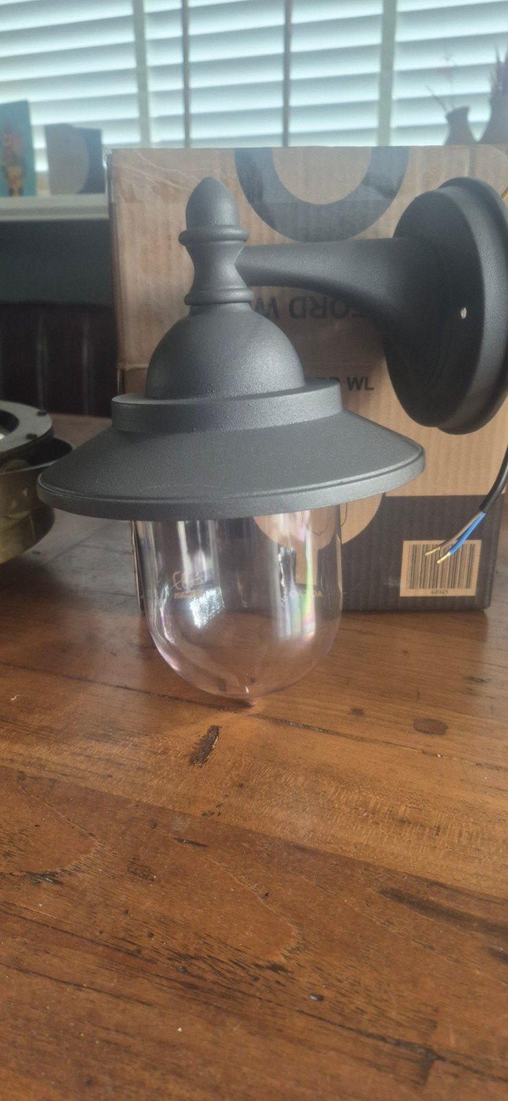 Buitenlamp Zwart - Klassieke Stijl, Ophalen of Verzenden, Nieuw