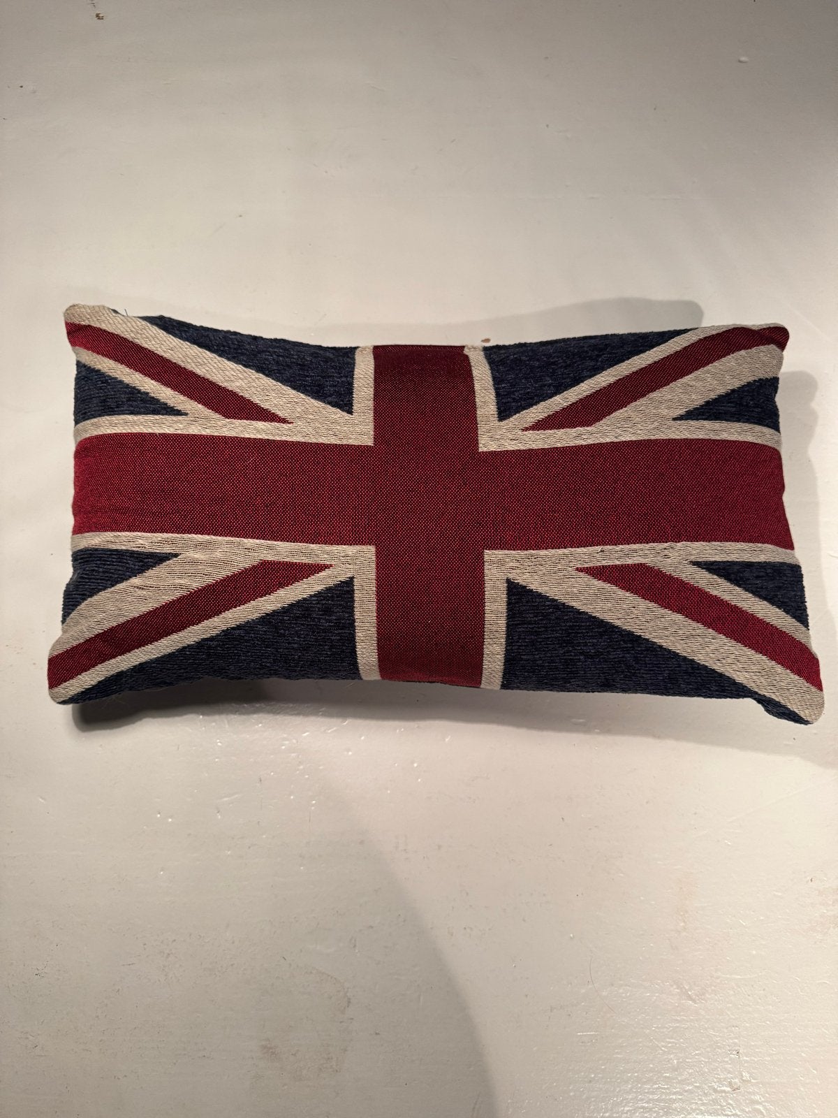 Sierkussen Union Jack vlag - Rood, wit, blauw, Gebruikt, Meerkleurig, Ophalen of Verzenden, Sierkussen