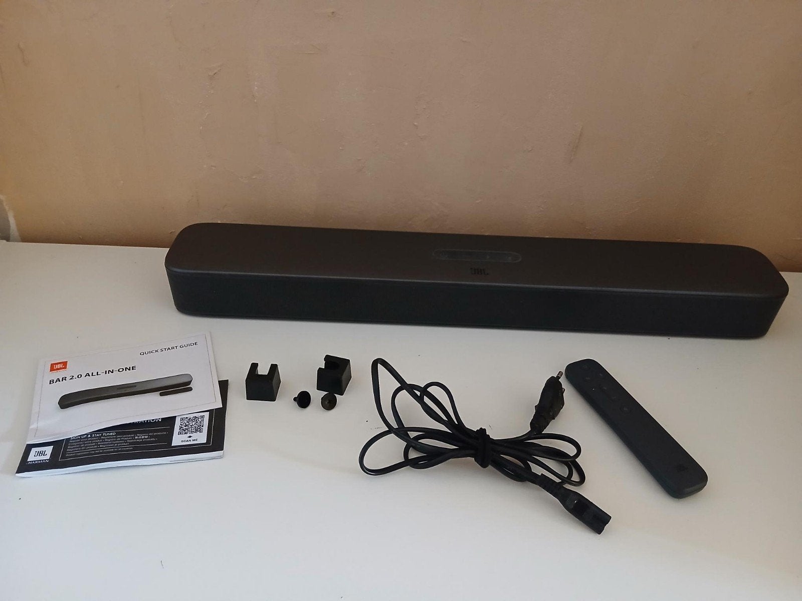 JBL  2.O all in one sounbar, Audio, Tv en Foto, Soundbars, Ophalen, Zo goed als nieuw