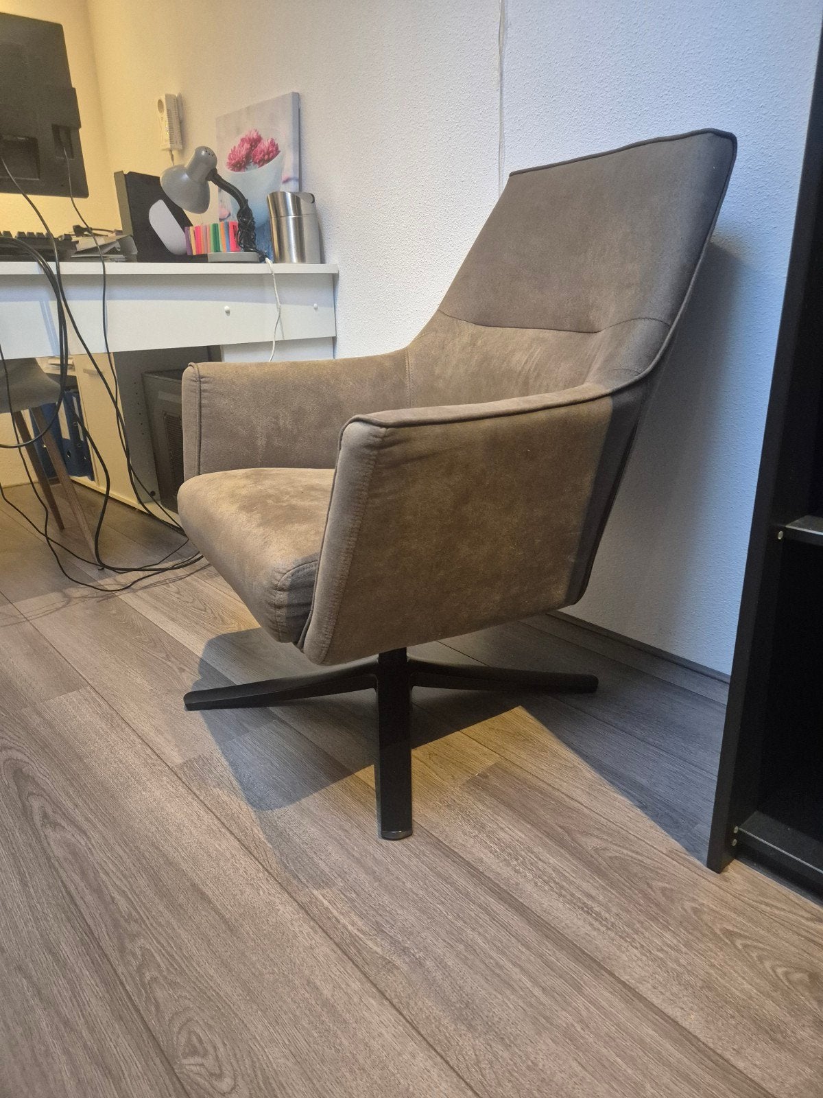Prachtige fauteuil, b:76cm, d:70cm, h:88cm, zh:40cm, Huis en Inrichting, Ophalen, 75 tot 100 cm, 50 tot 75 cm