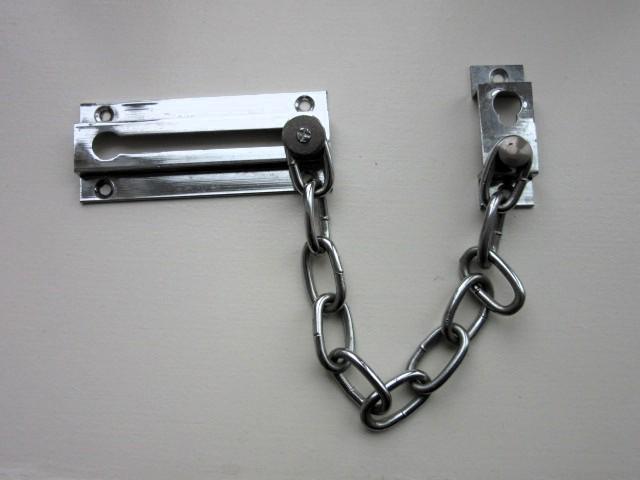 Deurketting - ketting voor een deur, Doe-het-zelf en Verbouw, Hang- en Sluitwerk, Ophalen of Verzenden