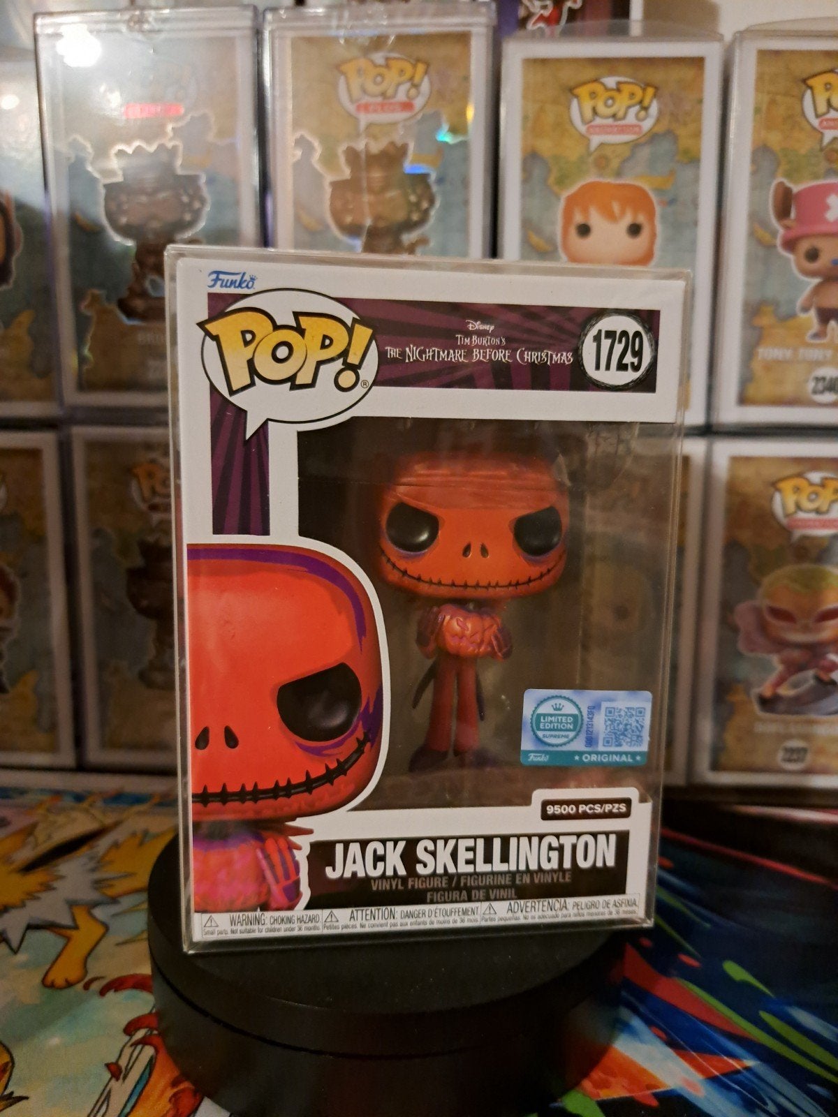 Funko Nightmare Before Christmas Pop! Jack Skellington 1729, Info@dvlpops.com, Nieuw, Ophalen of Verzenden, FUNKO LLC