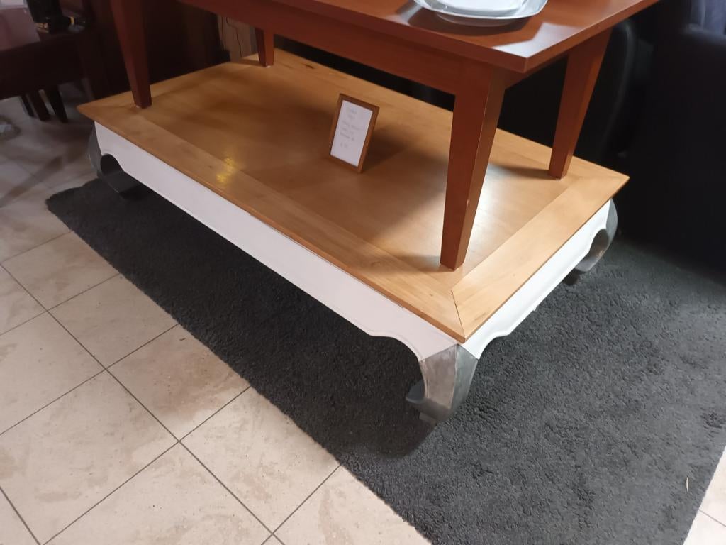 Mooie Grote Salontafel en een Opium Tafel. (Los te Koop), Huis en Inrichting, Tafels | Salontafels, Ophalen, Gebruikt, 100 tot 150 cm