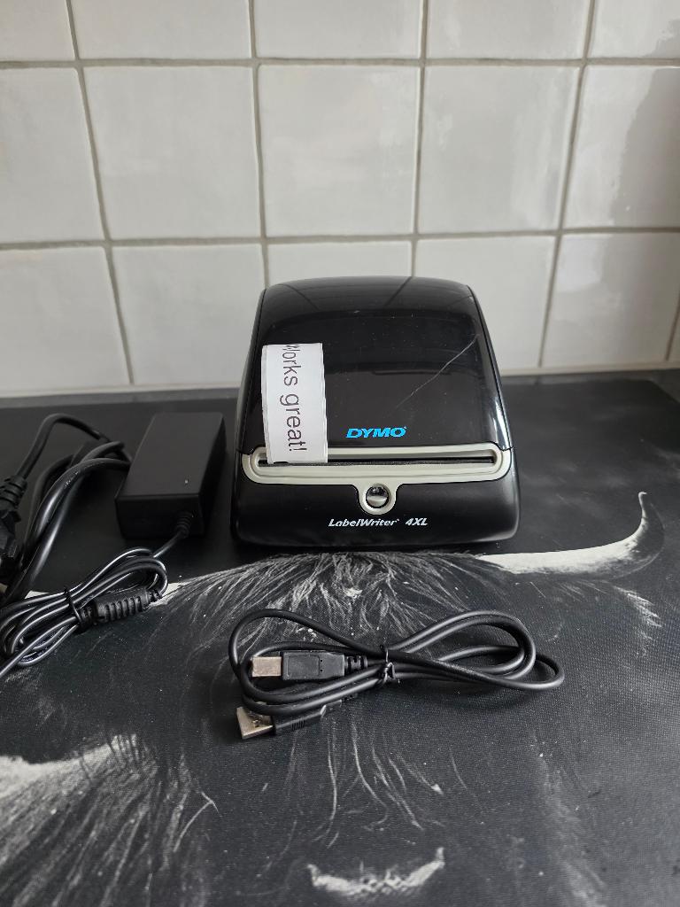 Dymo LabelWriter 4XL Label Printer, Computers en Software, Labelprinters, Ophalen of Verzenden, Gebruikt, Dymo