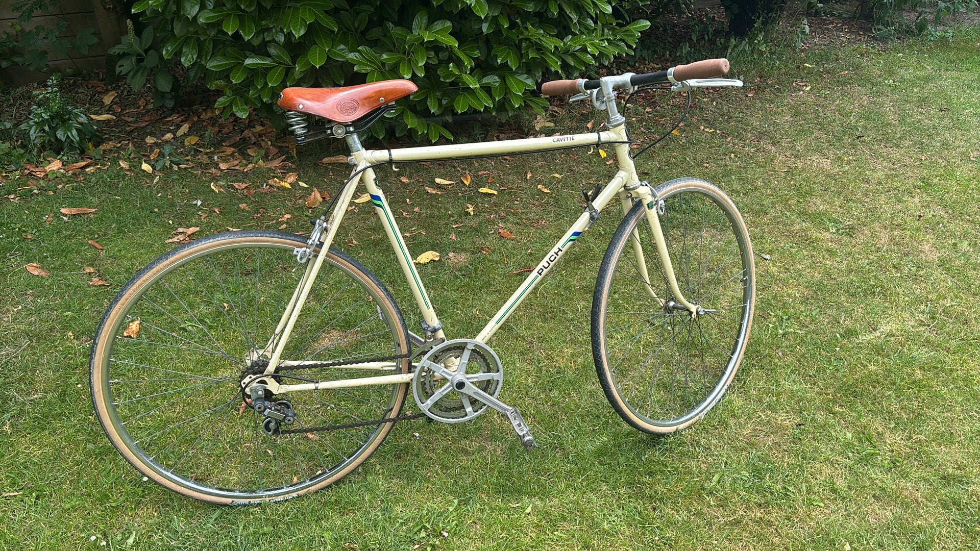 Vintage urben ex racefiets, Fietsen en Brommers, 28 inch, Velgrem, Zo goed als nieuw, 57 tot 61 cm