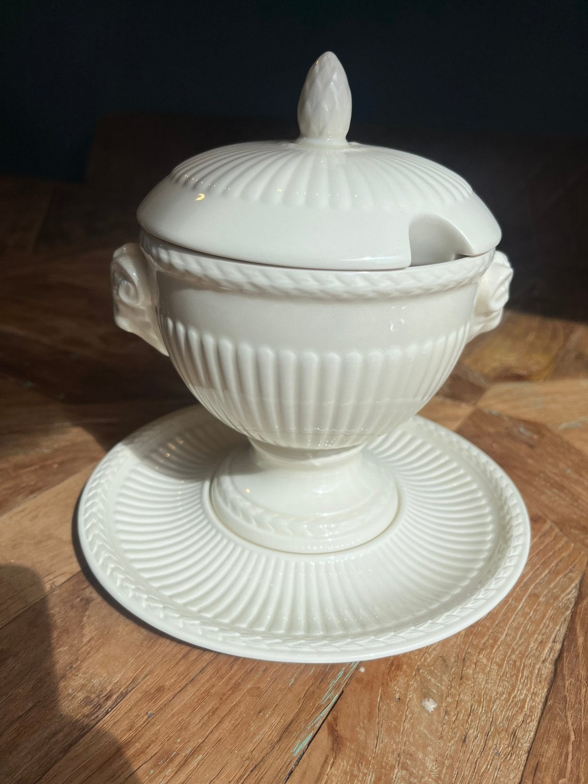 Saus terrine zeldzaam exemplaar Wedgewood Edme!, Ophalen of Verzenden, Nieuw, Aardewerk, Overige typen