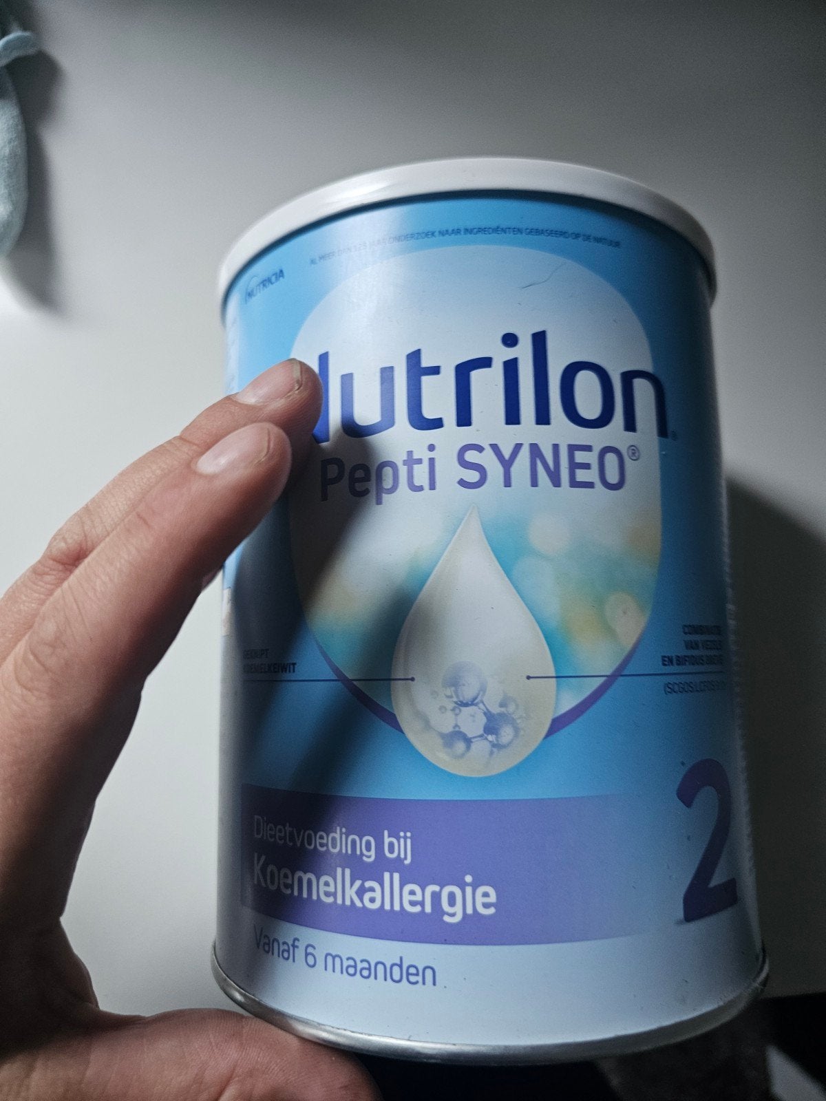 Nutrilon Pepti SYNEO 2 - Dieetvoeding Koemelkallergie, Kinderen en Baby's, Babyvoeding en Toebehoren, Ophalen of Verzenden