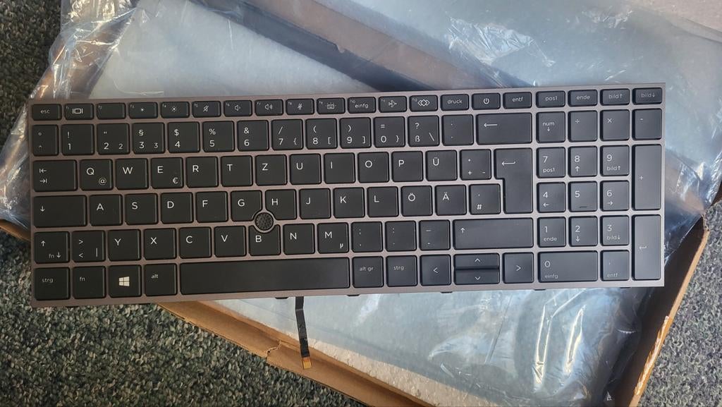 HP Toetsenbord ZBook Fury 15 G7/G8, Computers en Software, HP ZBook Fury G7/G8, Ophalen of Verzenden, Bedraad, Overige indelingen