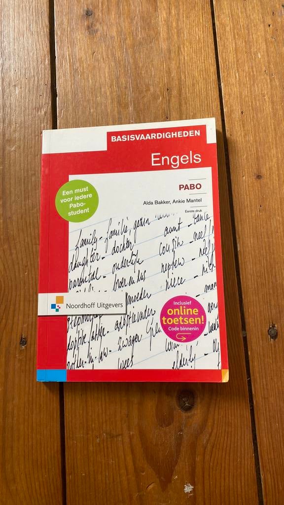 B. Mantel - Basisvaardigheden Engels voor de Pabo, Ophalen of Verzenden, Zo goed als nieuw, B. Mantel; A. Bakker