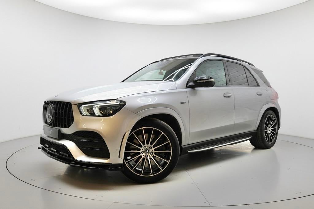 Mercedes-Benz GLE-klasse 350 e 4MATIC AMG NIGHT 360 PANO, Auto's, Automaat, Gebruikt, Zwart, 4 cilinders