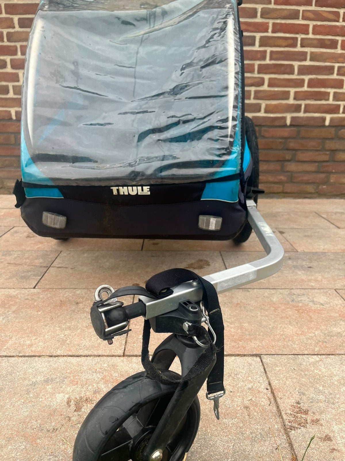 te koop mooie Thule Coaster XT fietskar, Ophalen, Zo goed als nieuw, Kinderkar, 40 tot 60 kg