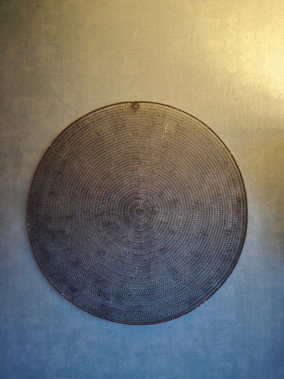 Zwart ornament rond 72 centimeter, Ophalen, Zwart, Zo goed als nieuw, Metaal