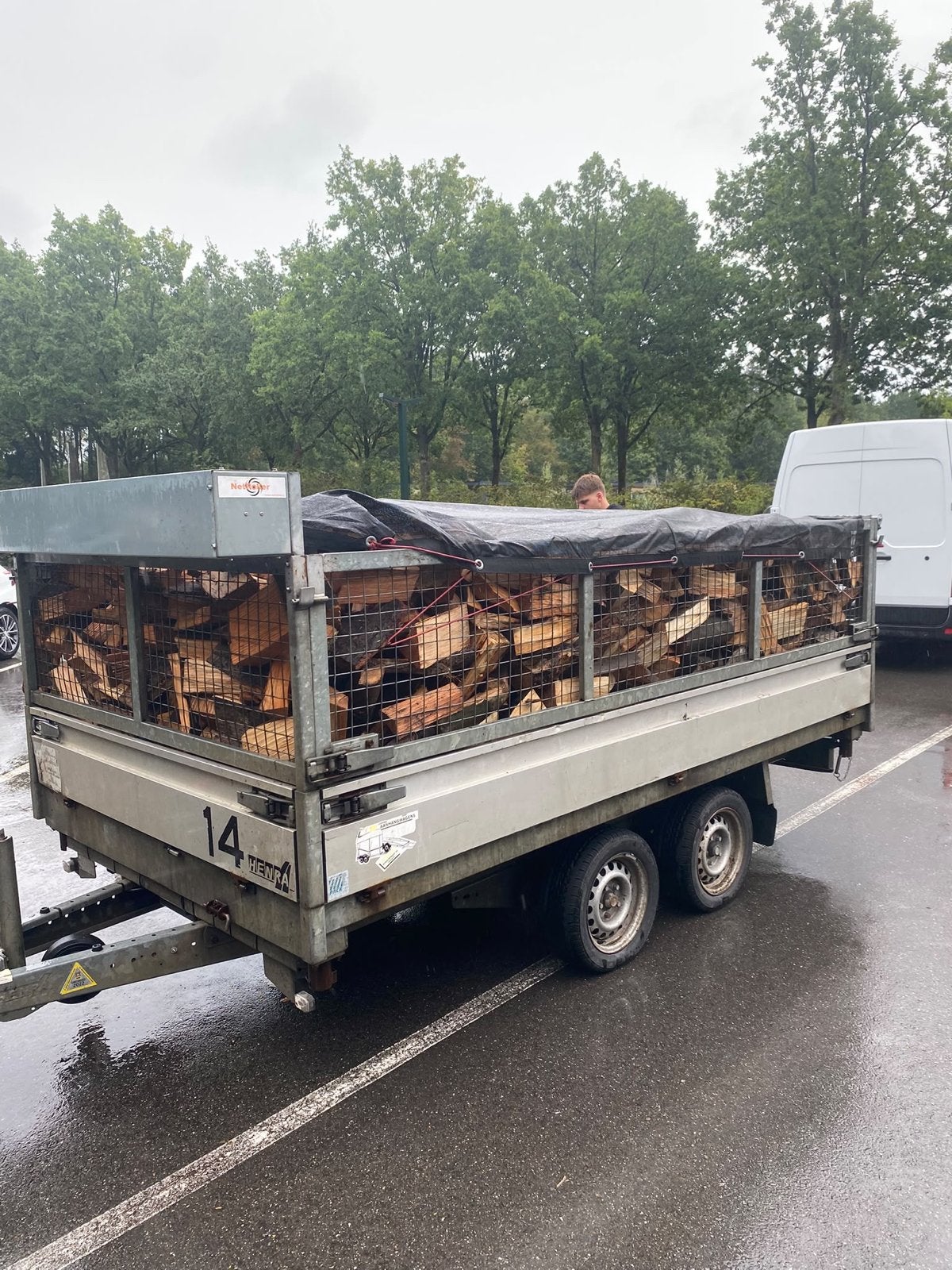 6 kuub beuken en eiken haardhout - gratis bezorging!, Tuin en Terras, 6 m³ of meer, Ophalen of Verzenden, Beukenhout, Blokken