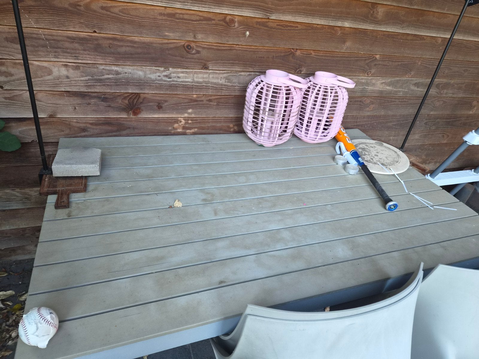 Tuinset Ikea, gratis afhalen, Ophalen, 5 zitplaatsen, Gebruikt, Eettafel