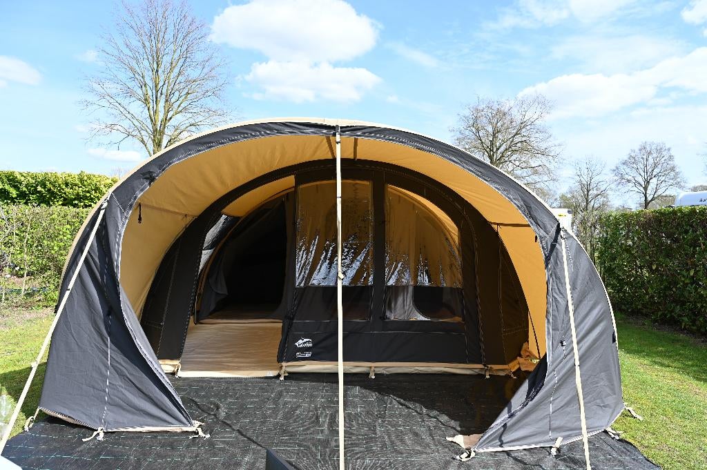 Cabanon Biscaya 440  All Season Tunnel/Familie Tent, Caravans en Kamperen, Tenten, Ophalen, Gebruikt, Tot en met 6