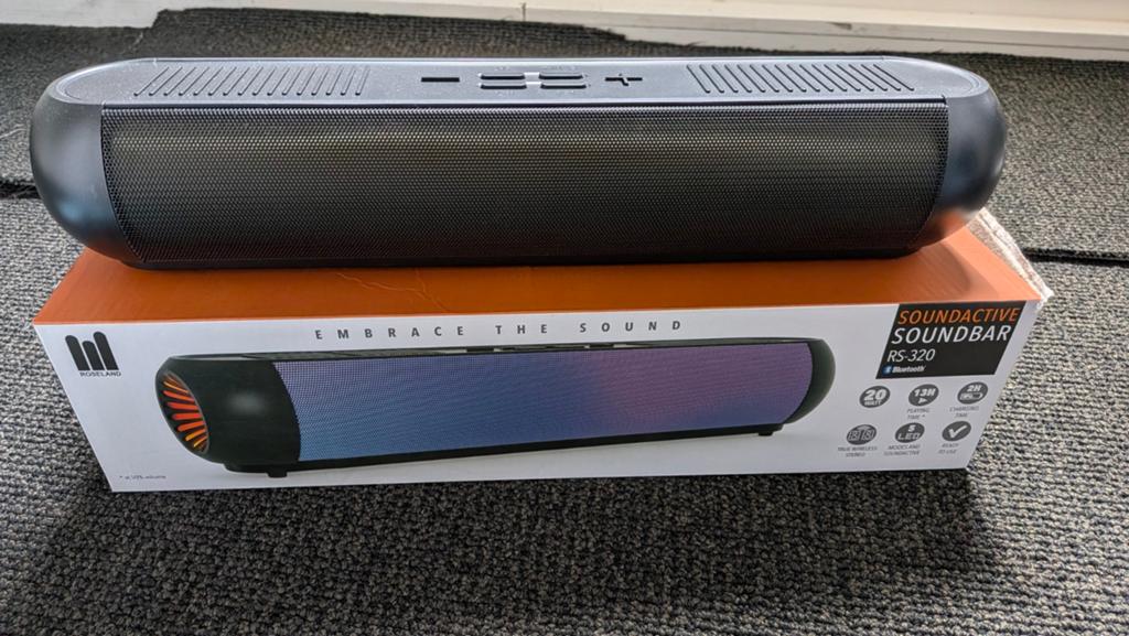 Soundbar Roseland 20 watt, Ophalen, Bluetooth