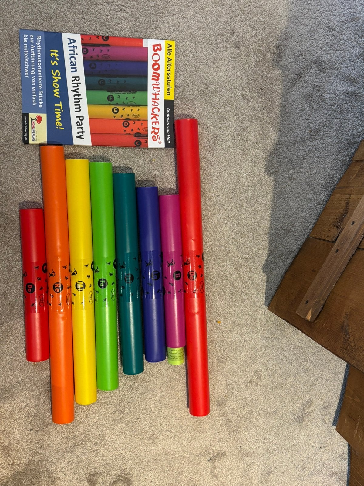 Boomwhackers, Ophalen of Verzenden, Zo goed als nieuw