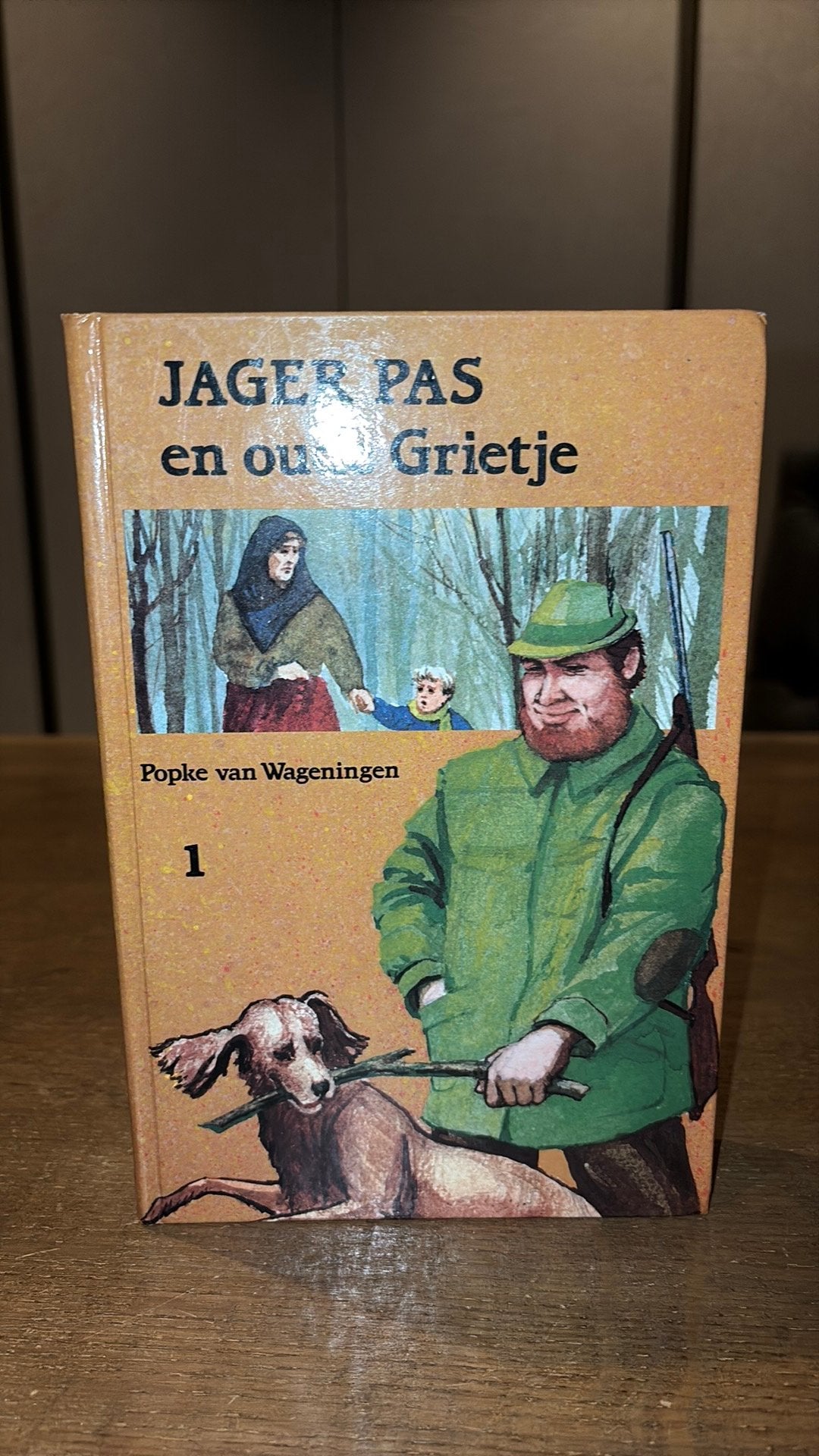 Popke v Wageningen Jager Pas serie DL 1, Ophalen of Verzenden, Gelezen
