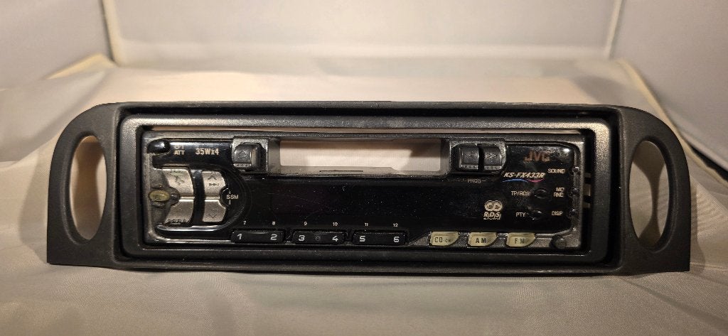 JVC Cassette receiver en 12 CD speler, Ophalen of Verzenden, Gebruikt
