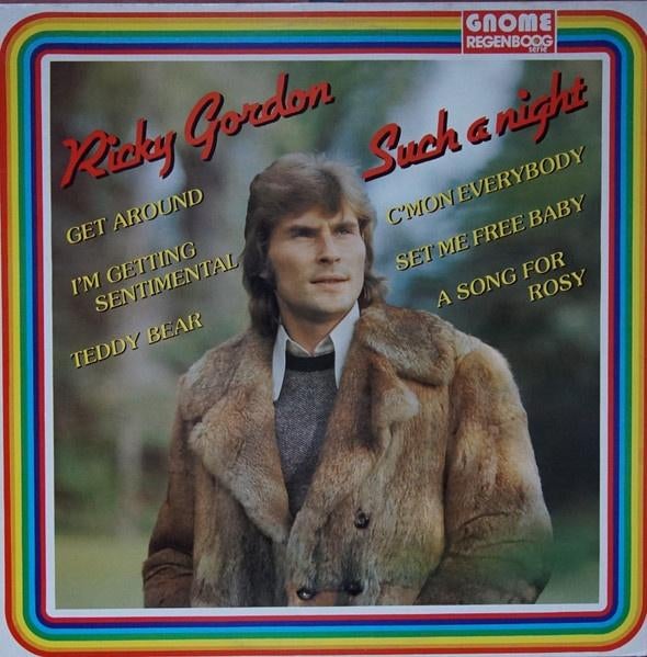 Ricky Gordon – Such A Night, Cd's en Dvd's, Vinyl | Country en Western, Ophalen of Verzenden, Gebruikt, 12 inch