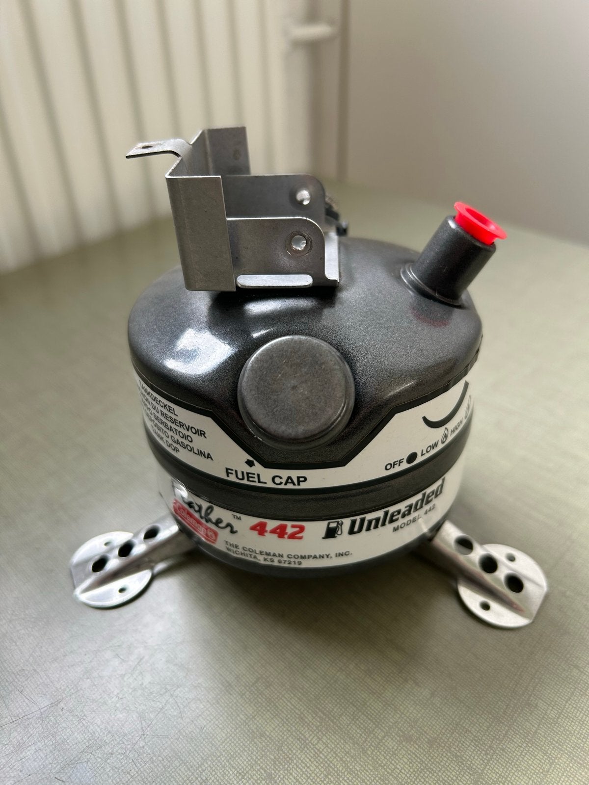 Coleman 442 Unleaded Benzinebrander tank, Ophalen of Verzenden, Zo goed als nieuw