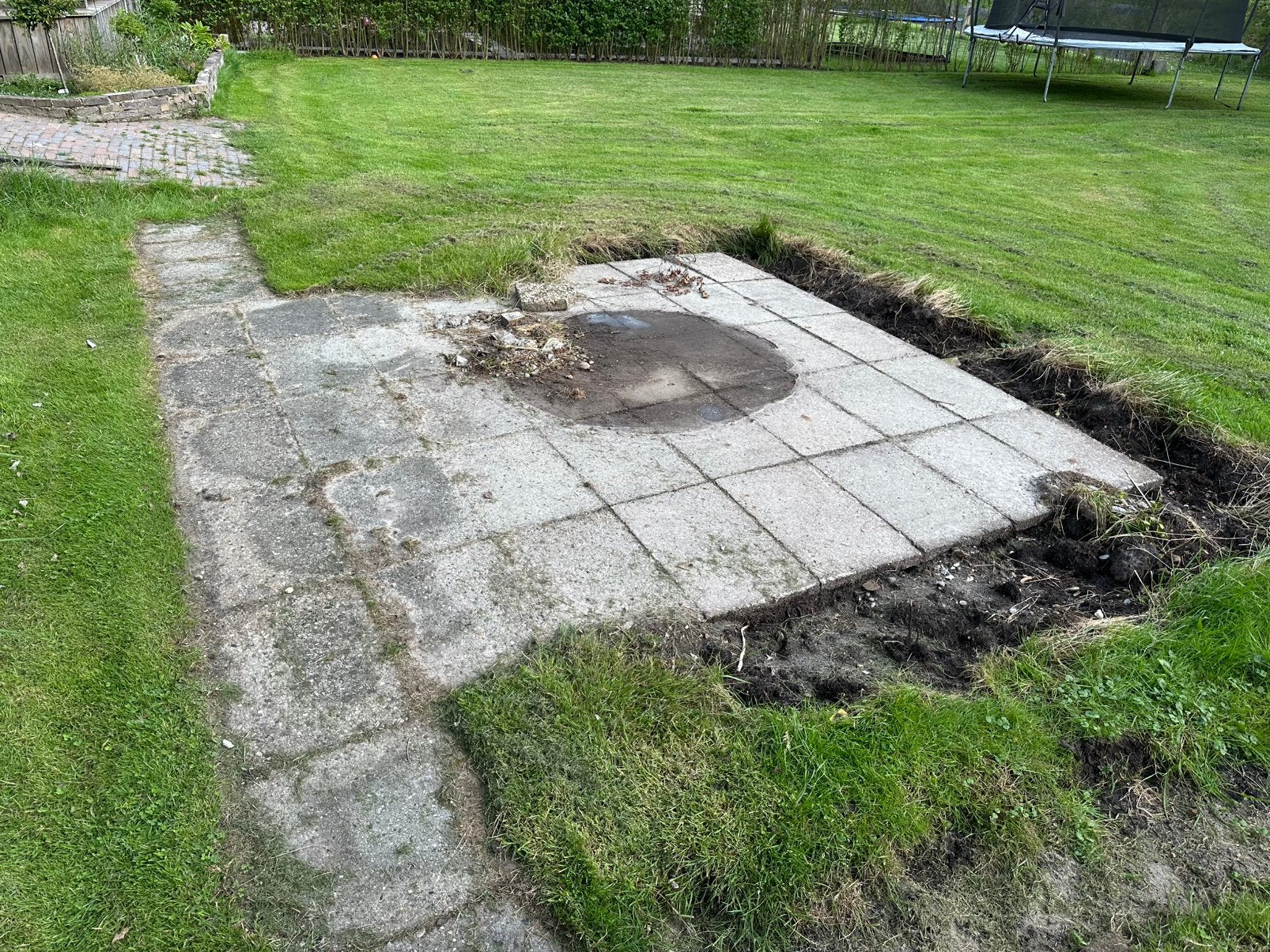 Gratis grindtegels, twee afmetingen, Ophalen, Gebruikt, 10 m² of meer, Grind