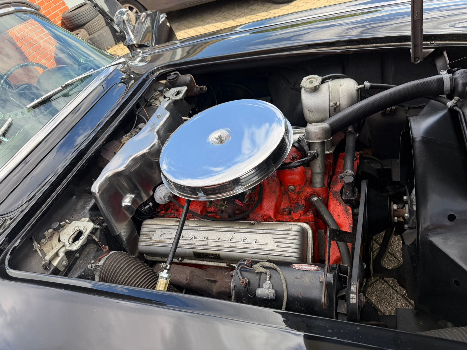 Corvette C1 Tuxedo Black Convertible 1962, foto 11
