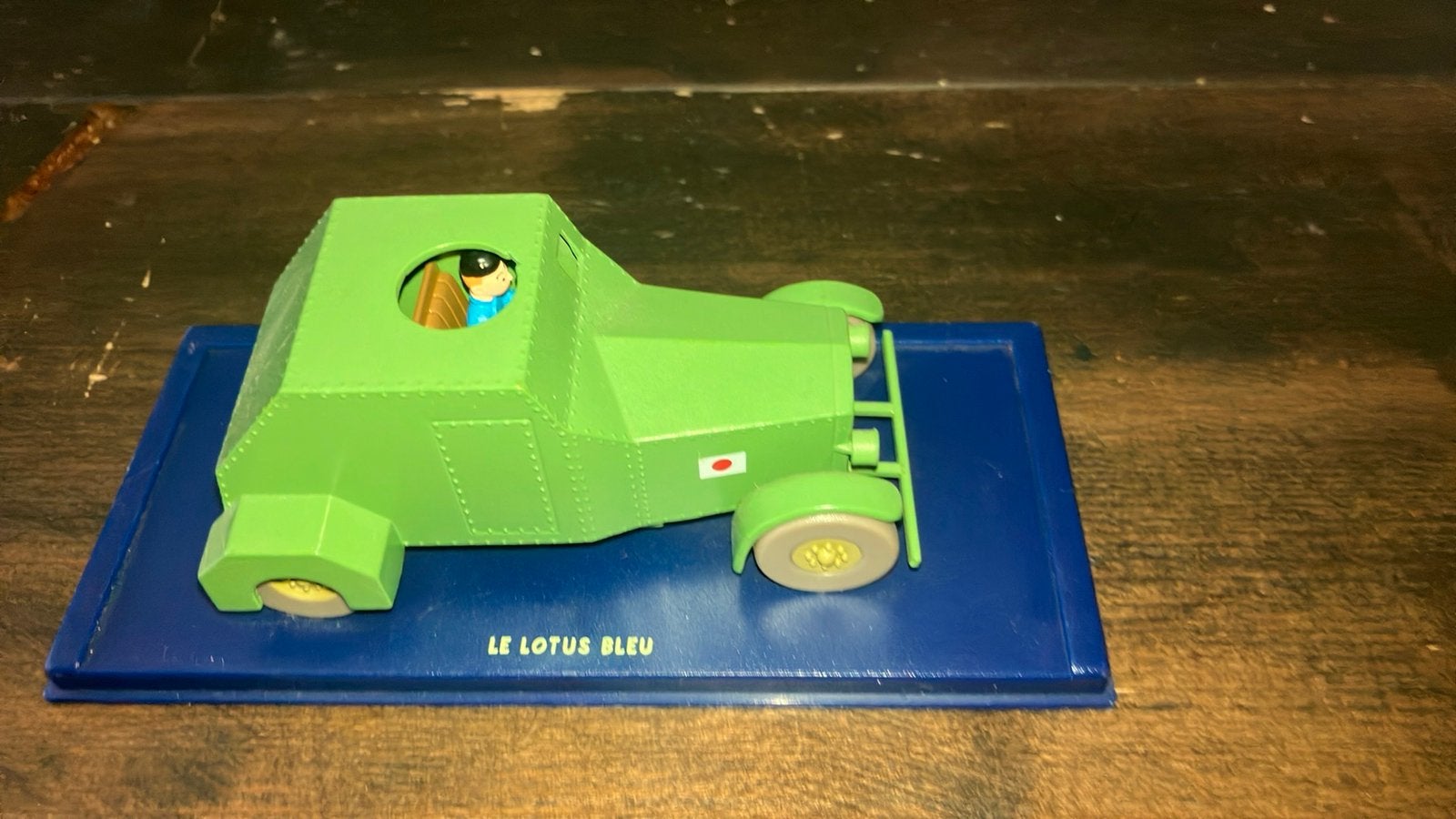 Kuifje auto: De blauwe lotus, Ophalen of Verzenden, Kuifje, Zo goed als nieuw, Beeldje of Figuurtje