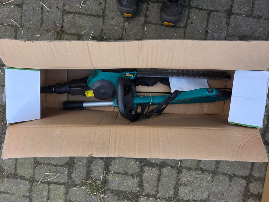 Elektrische Heggenschaar TOP GARDEN HT400 - Nieuw in doos, Tuin en Terras, Ophalen of Verzenden