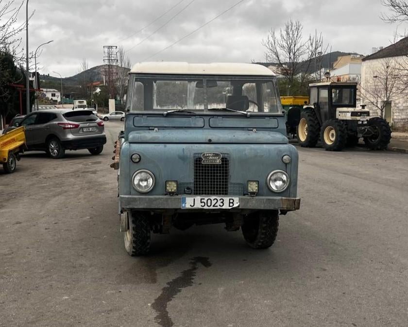 Land Rover Series 2A, forward control, oldtimer, projectauto, Land Rover, Zwart, Overige carrosserieën, Blauw