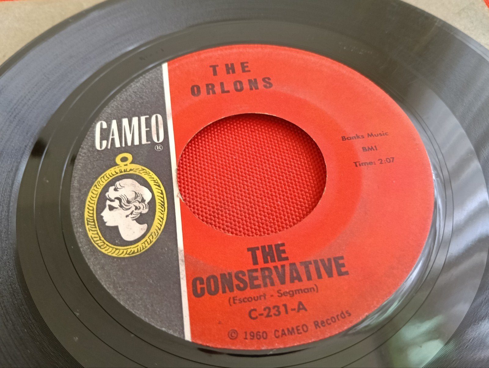 THE ORLONS 1960 CAMEO LABEL ROCK & ROLL DOO WOP, Cd's en Dvd's, Vinyl Singles, Verzenden, Zo goed als nieuw, Pop