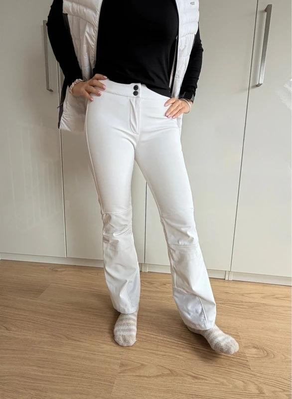 witte skiset skipak CMP skibroek bodywarmer maat XS / S, Kleding | Dames, Ophalen of Verzenden, Zo goed als nieuw, CMP, Maat 34 (XS) of kleiner