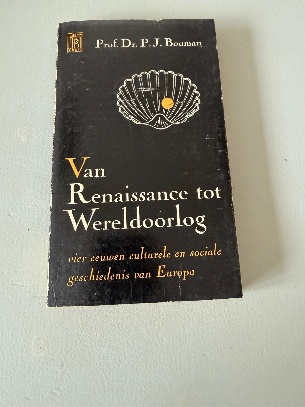 Van Renaissance tot Wereldoorlog - P.J. Bouman, Ophalen of Verzenden, 20e eeuw of later, Gelezen, Europa