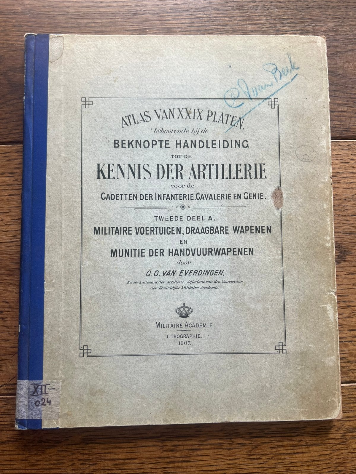 Nederlands Hembrug Atlas Luger Bajonet M95 Revolver etc '07, Verzenden, Nederland