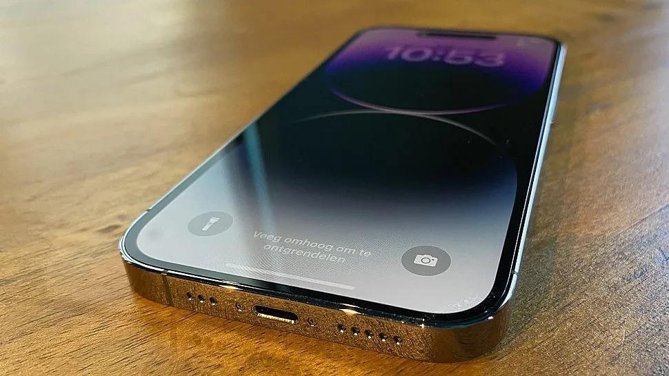 iPhone 14 pro in Topstaat, Ophalen, Zwart, Zo goed als nieuw, 84 %