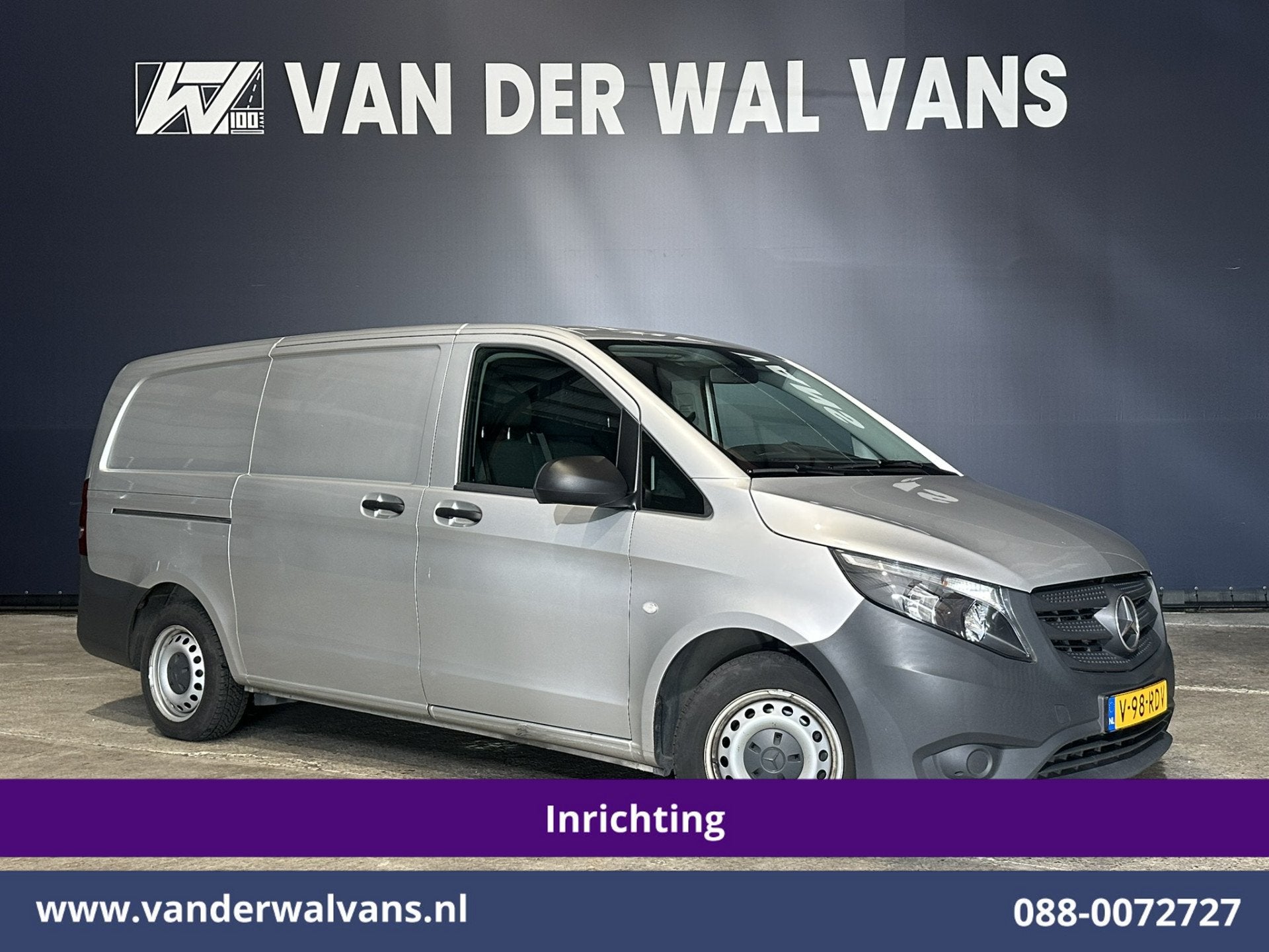 Mercedes-Benz Vito 114 CDI 136pk RWD L2H1 Inrichting Euro6 A, Auto's, Dealer onderhouden, Gebruikt, 4 cilinders, 2000 kg